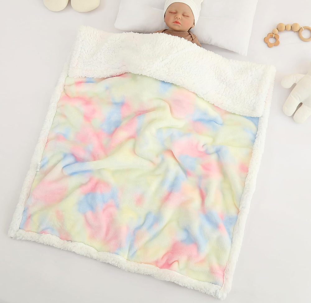 ECHERY blanket in crib, adding gentle warmth during nap time