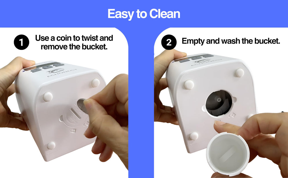 Echonect gel warmer wall-mount hardware saves space in tight clinics
