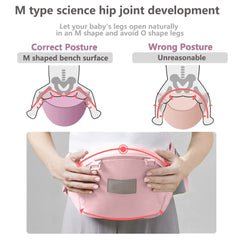 EchoZONE hip-seat detachable design shown for versatile use