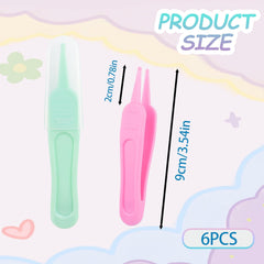 ECNHIVE rounded plastic-tip tweezer for gentle debris removal