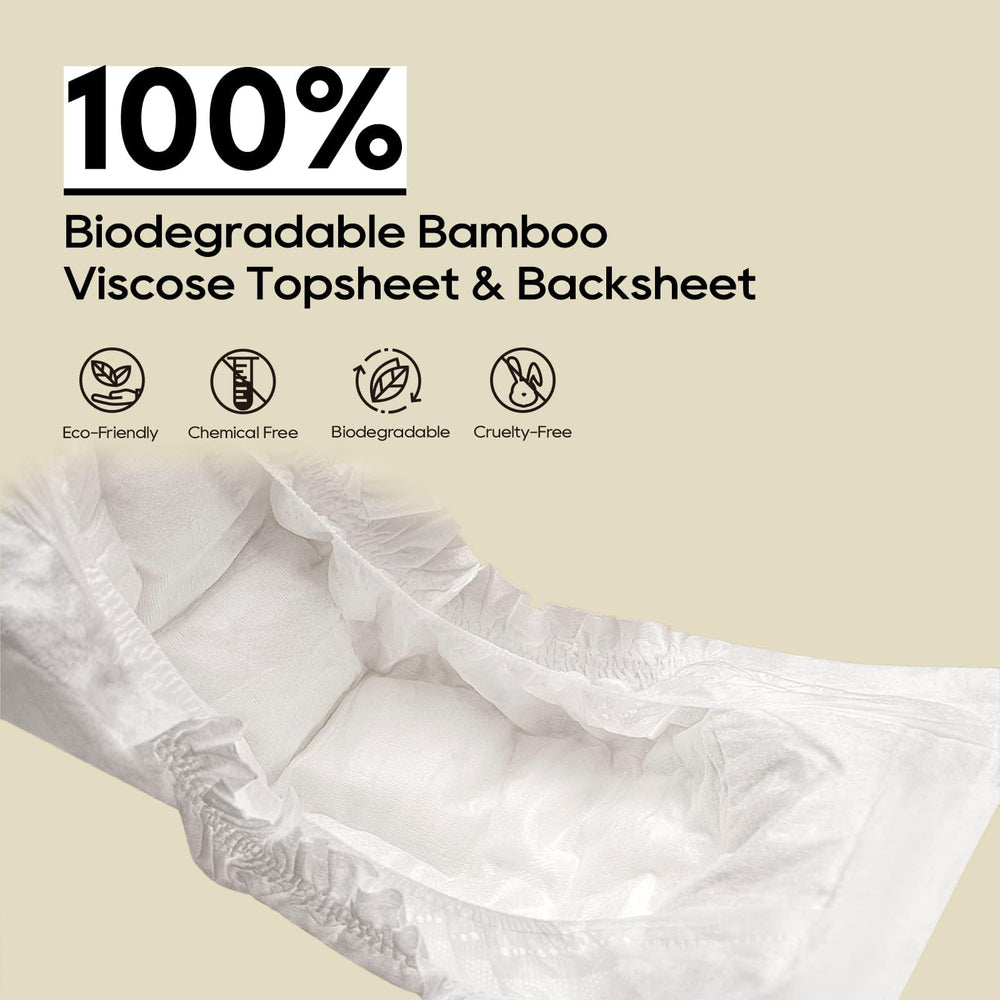 ECO BOOM Diapers absorption core delivers moisture locking for dry surfaces.