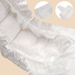 ECO BOOM Size 3 diapers bamboo backsheet provides comfortable, skin-friendly protection