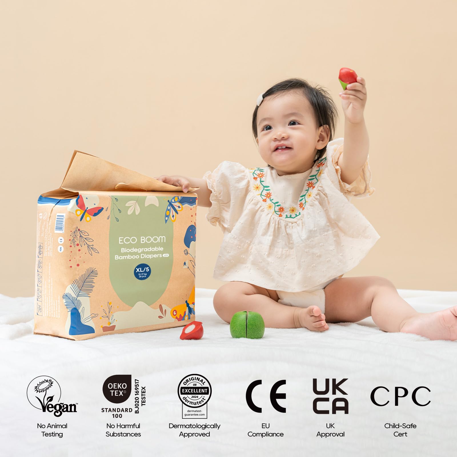 ECO BOOM Size 3 dermatological testing supports skin-friendly use