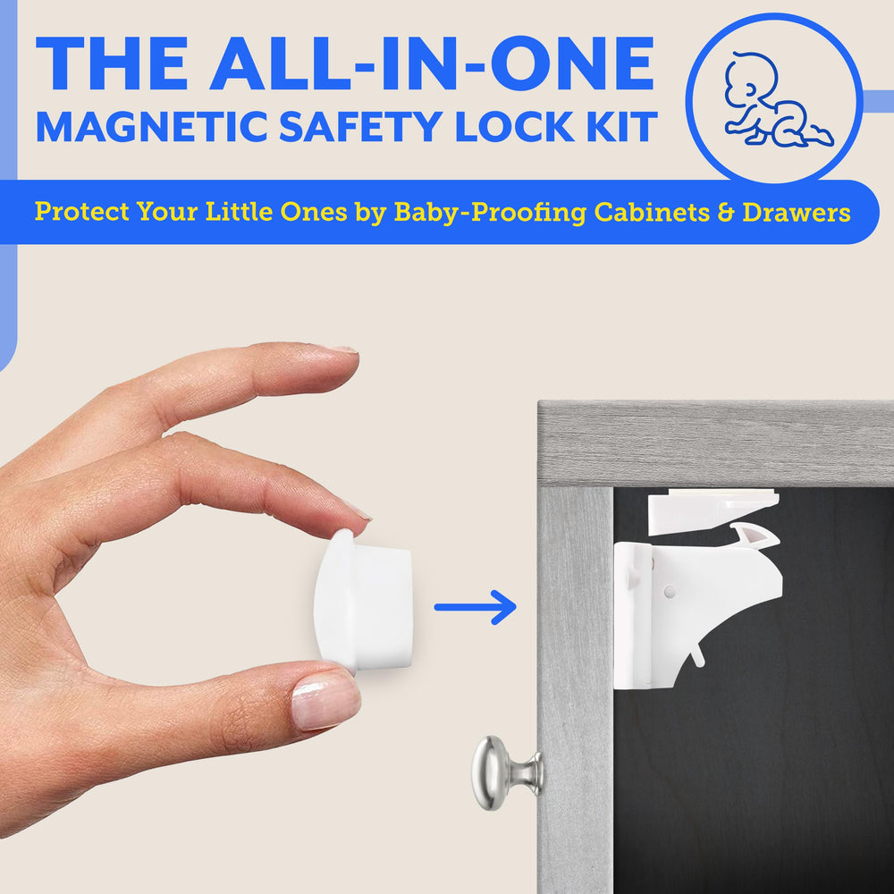 Eco-Baby three-keys-included ensure easy access for adults while guarding curious little hands.