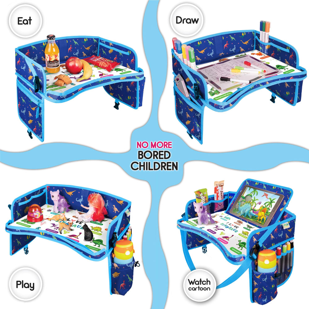 EcoFantasy activity sheets included encourage learning during flights.