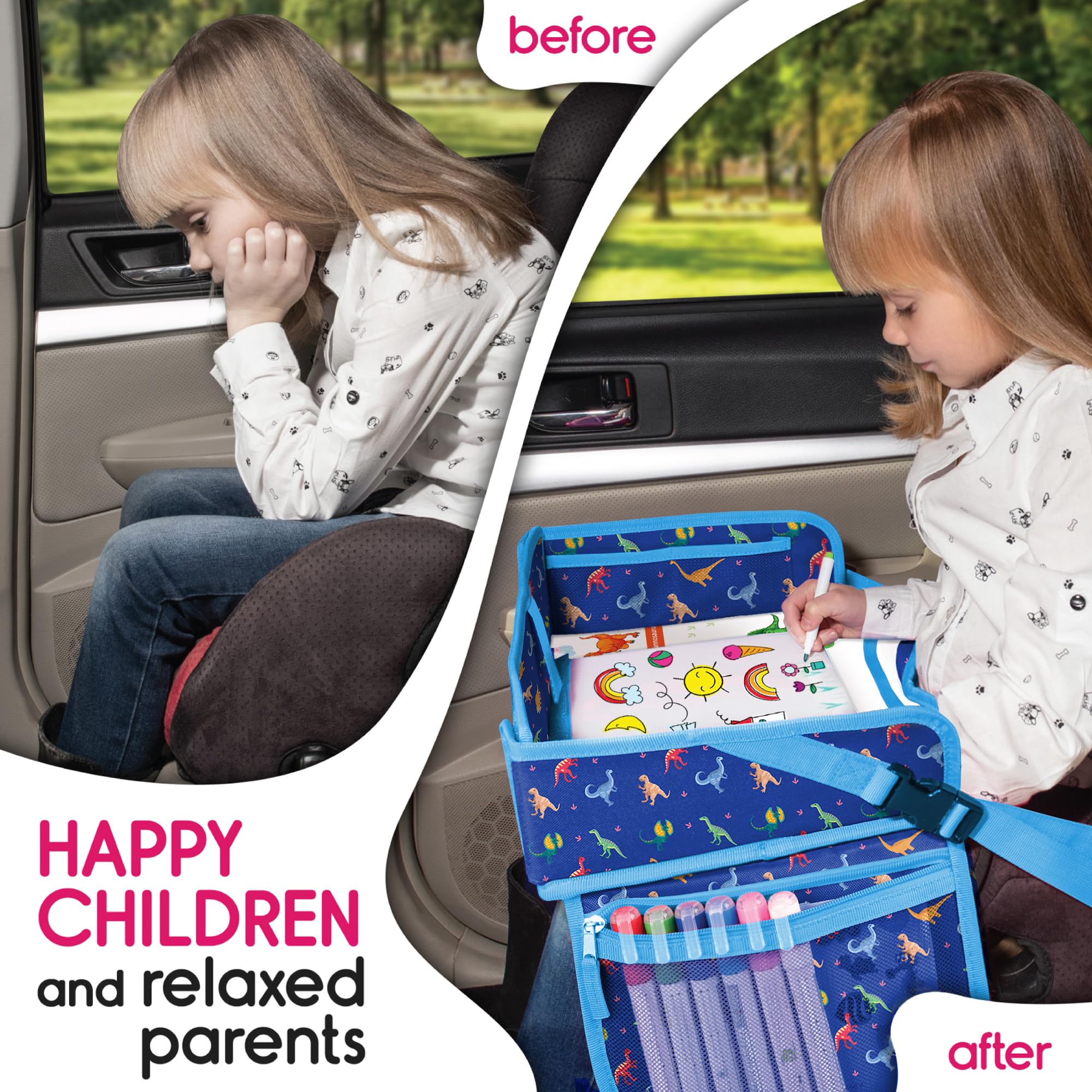 EcoFantasy compact tray folds for easy storage between trips.