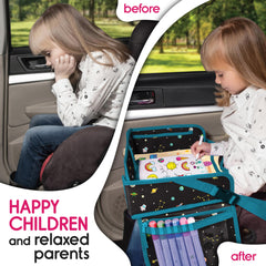 ECOFANTASY storage pockets help keep toys and snacks within reach.
