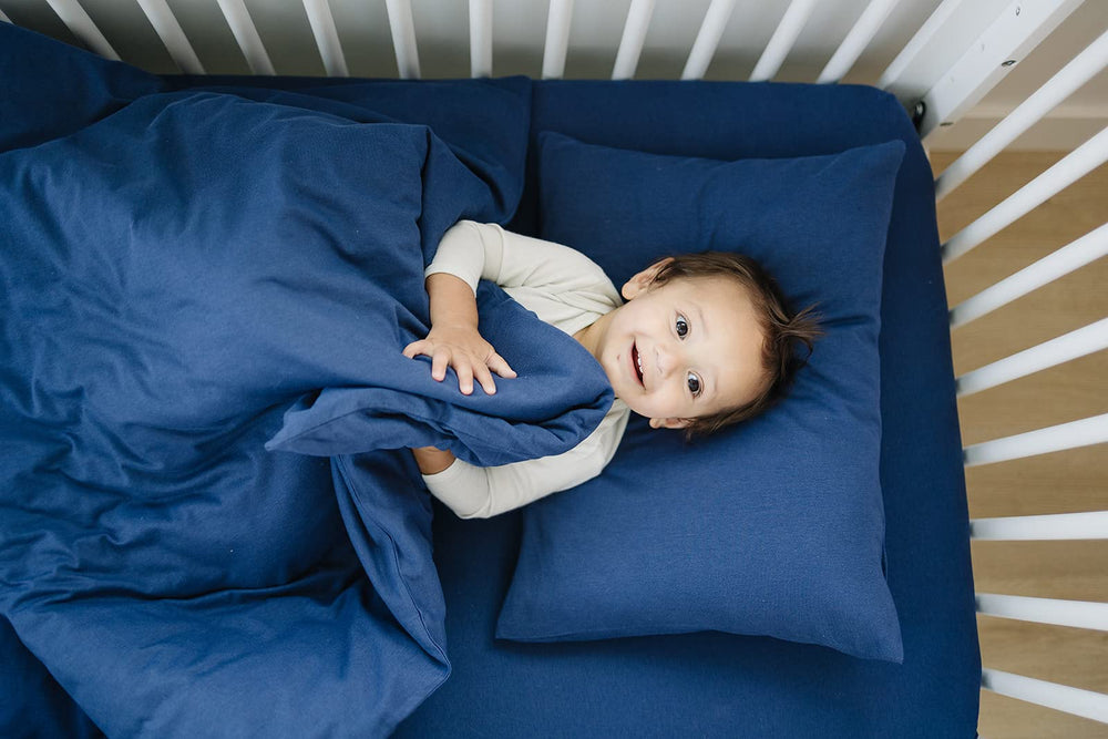 Ecolino organic cotton weave closeup emphasizes durable, gentle touch suitable for delicate skin.