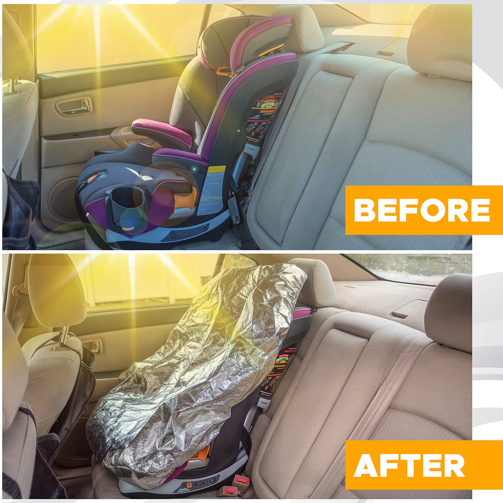 EcoNour sun shade fits seats up to 44 by 39 inches