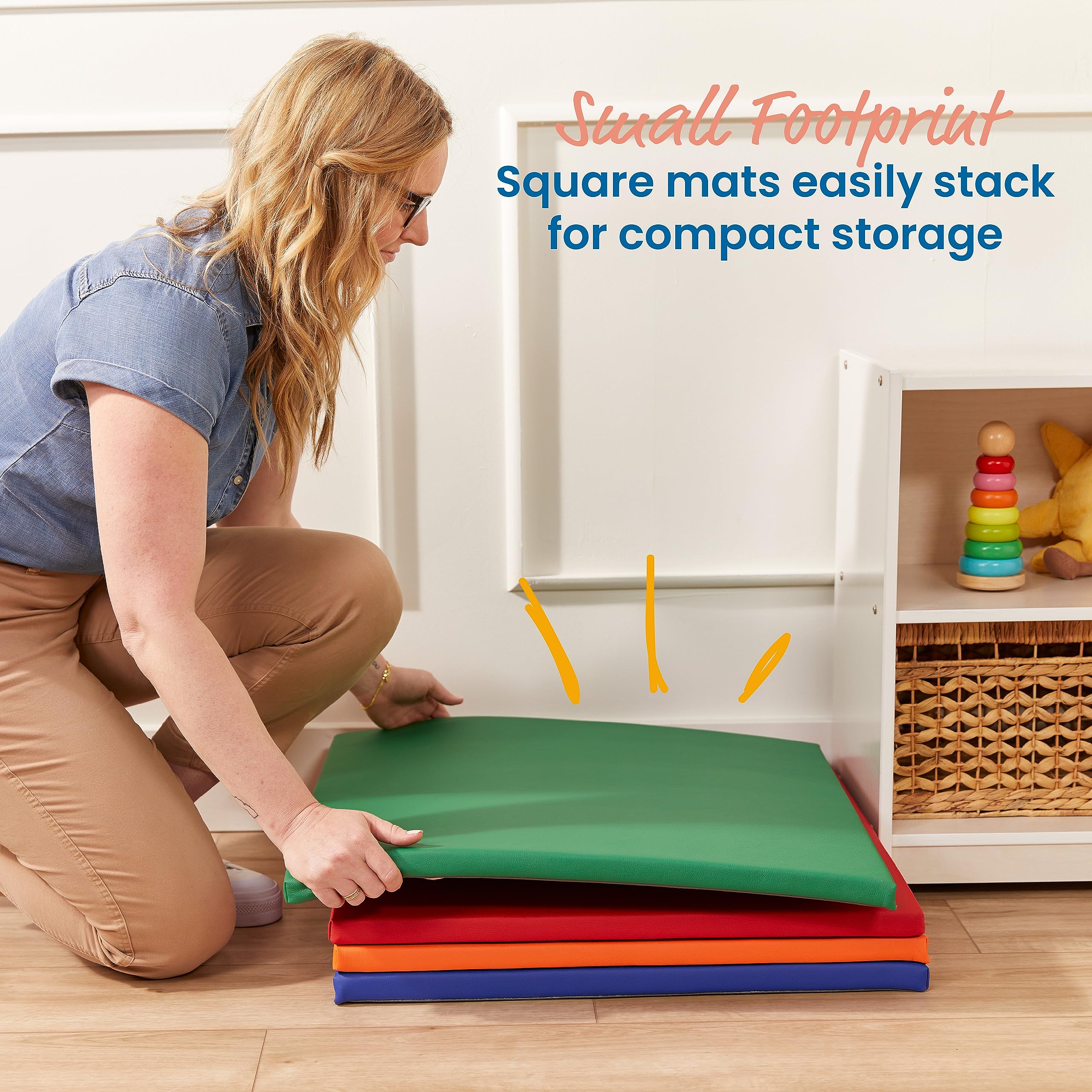 ECR4Kids SoftZone tummy-time setup supports baby movement and exploration.