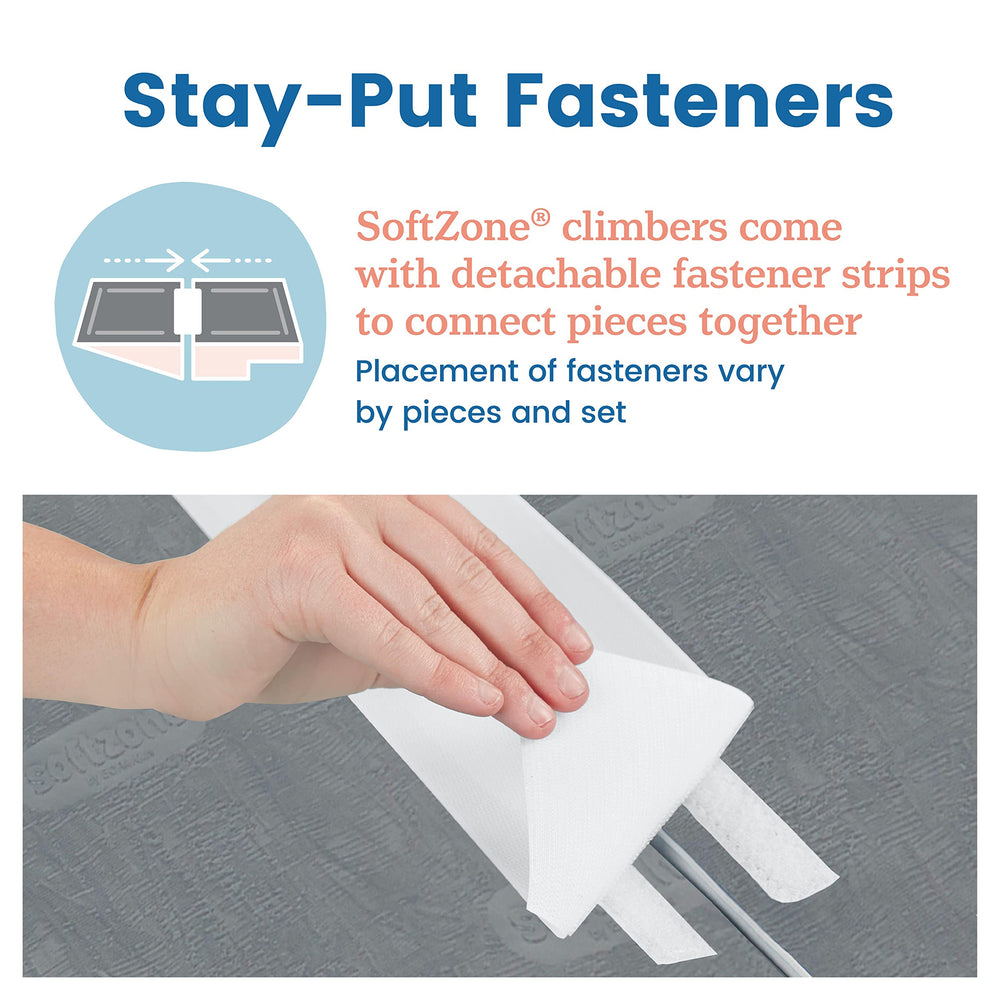 ECR4Kids SoftZone mats with fully stitched seams and soft edges.