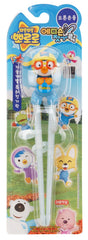 Edison Pororo chopsticks showing soft tip design for safety
