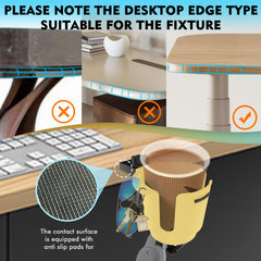 EDSRDUX clamp-mount installation demonstrates tool-free setup without drilling.