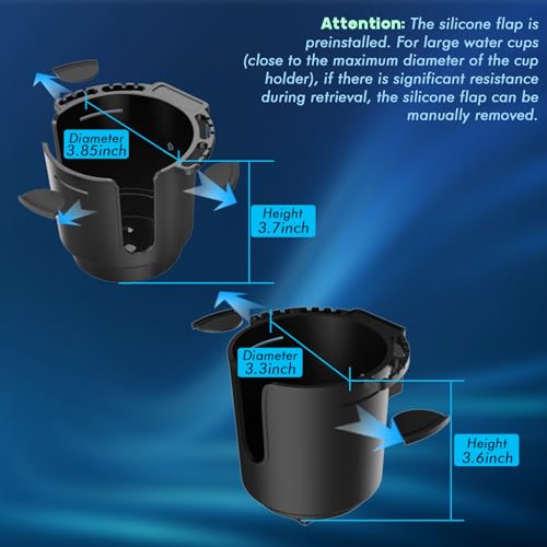 EDSRDUX wheelchair-friendly cup holder supports stable drinks on the move