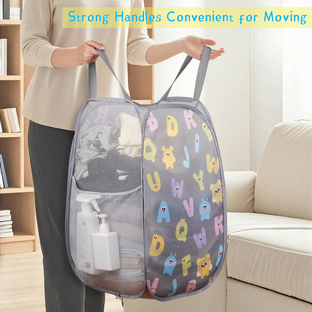 Edudif 70L capacity holds bulky items like blankets and toys.