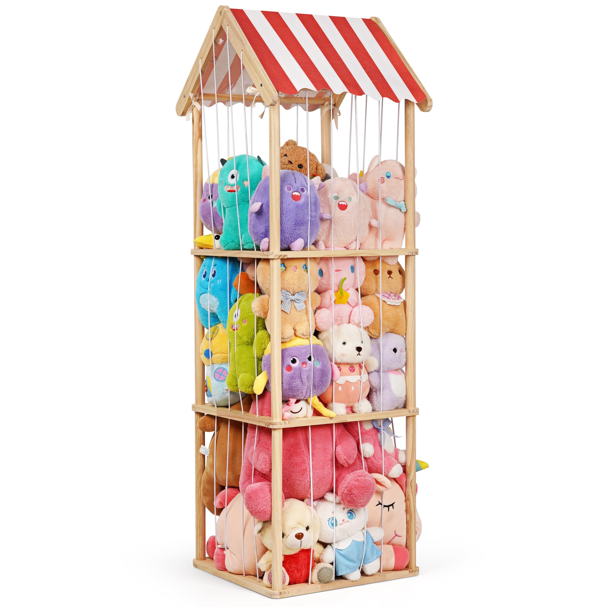 Edudif stuffed animal storage makes a thoughtful gift for families