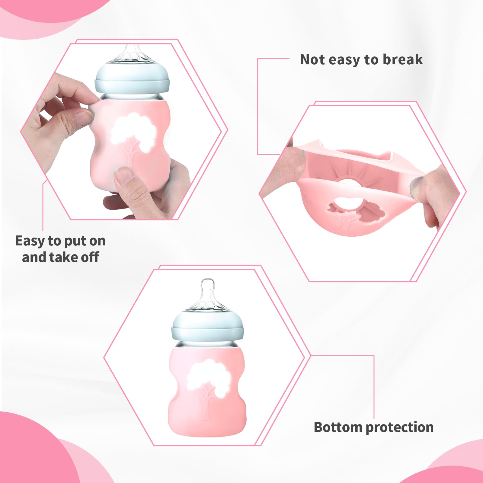 EeYahYong sleeve is compatible with Dr Brown 5 oz glass bottles.
