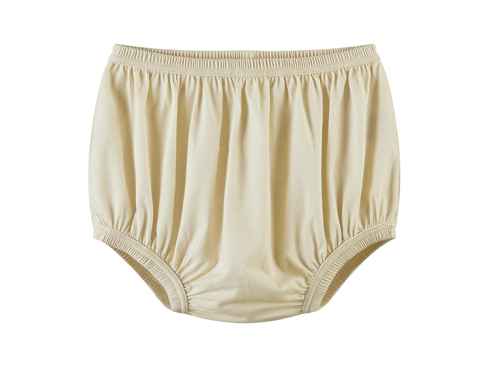 EEOST adult diaper cover beige front view with silent, discreet protection.