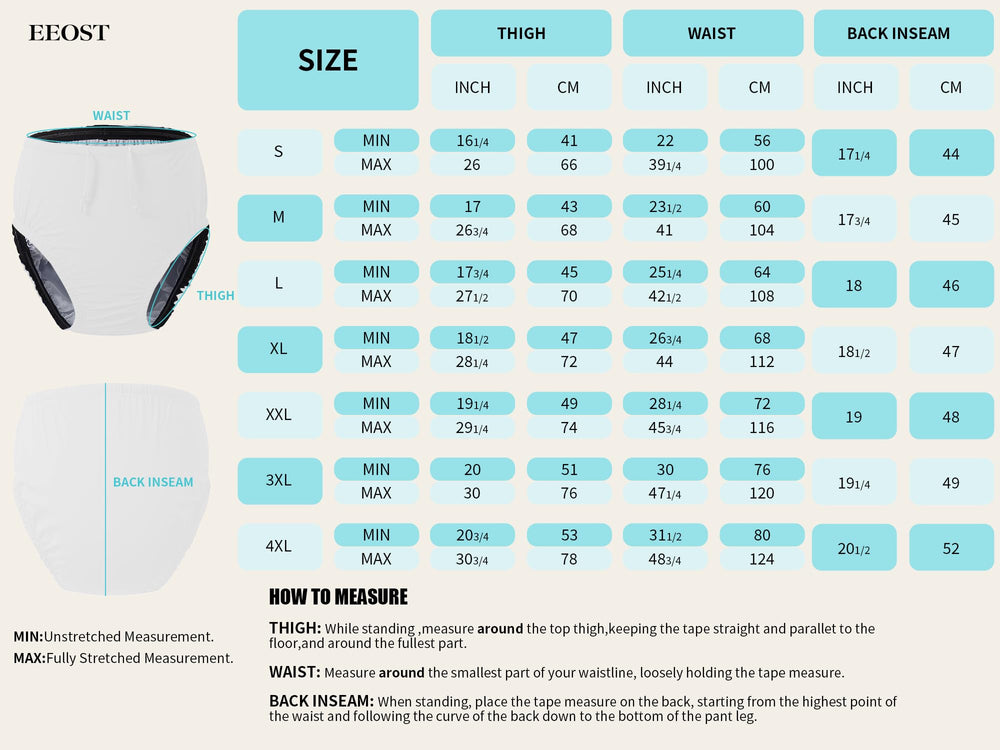 EEOST durable swim diaper reusable up to 1000 times for sustainability.