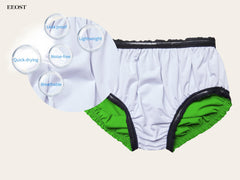 EEOST reusable diaper with waterproof coating for reliable leak protection