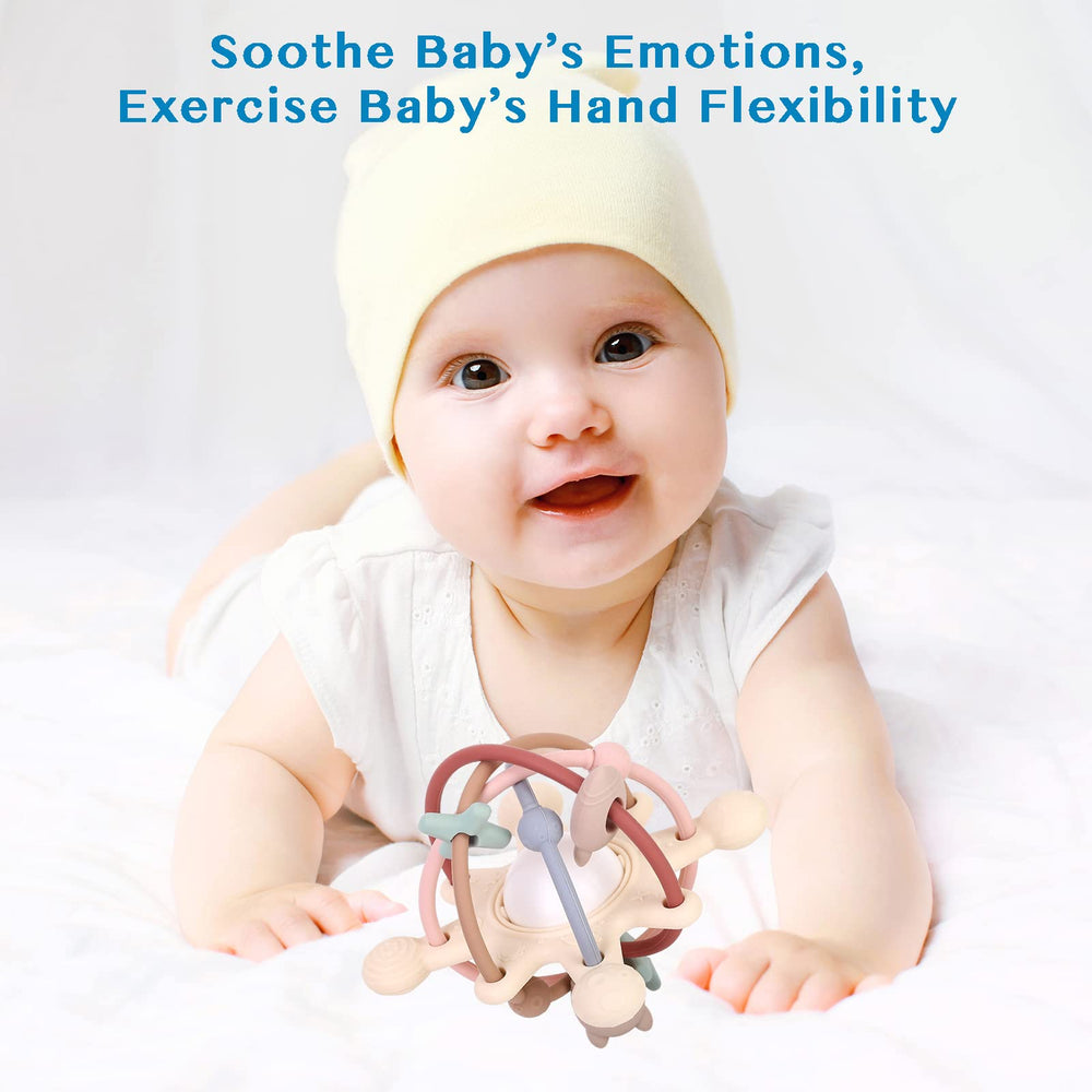 Eoopoon baby shower gift teether suggesting a thoughtful newborn gift