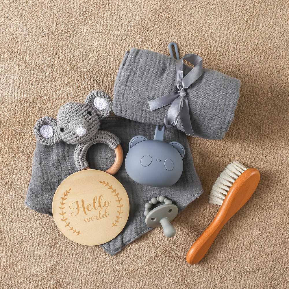 EERKEOD muslin swaddle blanket displayed for newborn comfort.