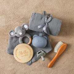 EERKEOD muslin swaddle blanket displayed for newborn comfort.
