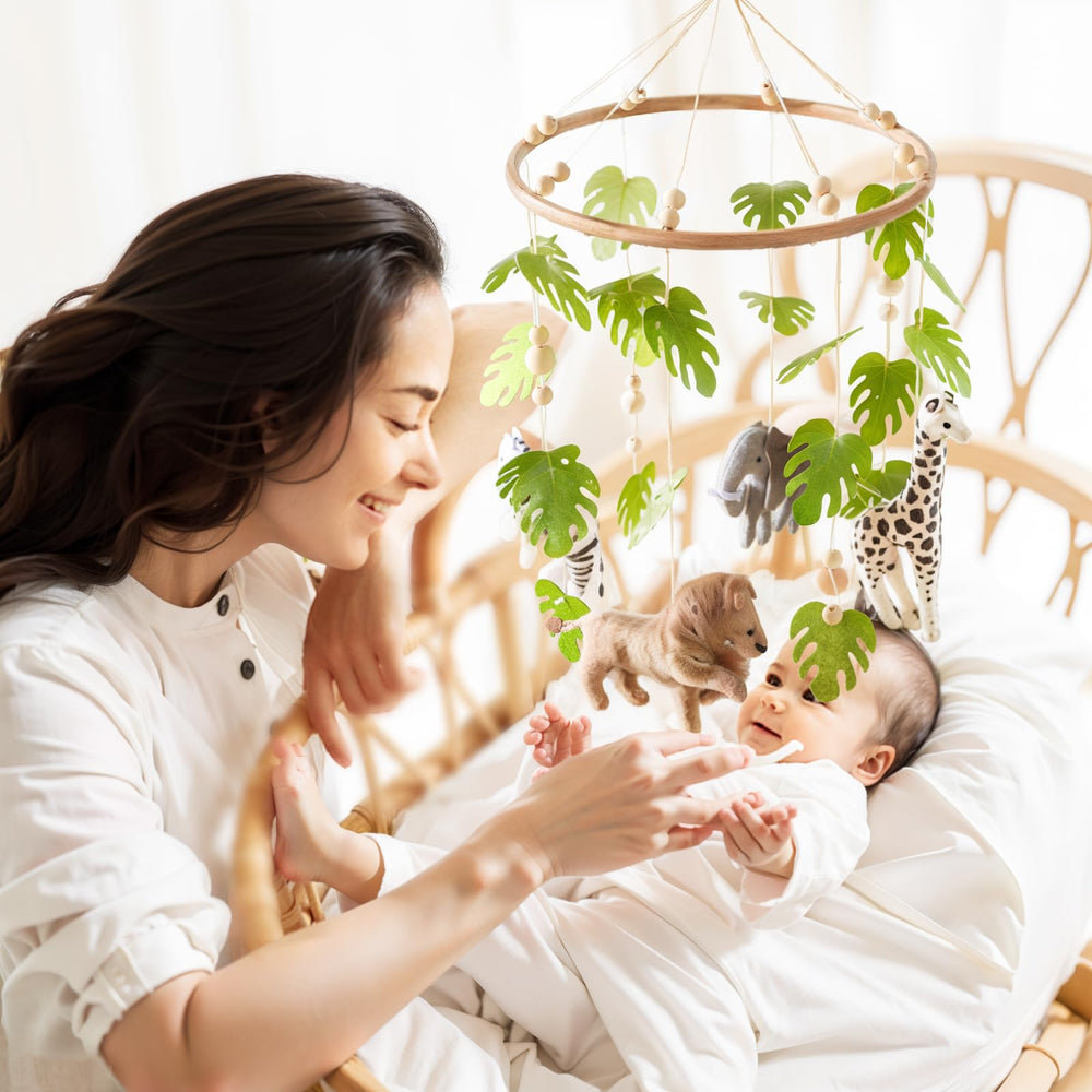 EERKEOD easy-install crib mobile simplifies setup for quick nursery decorating.