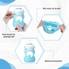 EeYahYong sleeve fits Dr Brown 5 oz glass bottles for secure handling.