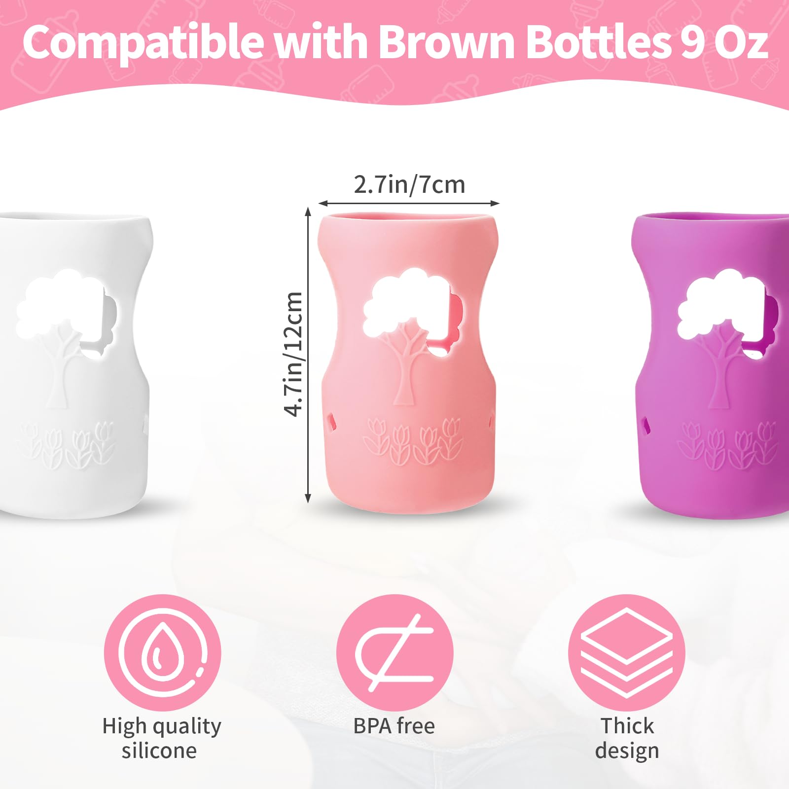 EeYahYong silicone sleeve close-up shows flexible material and durable grip.