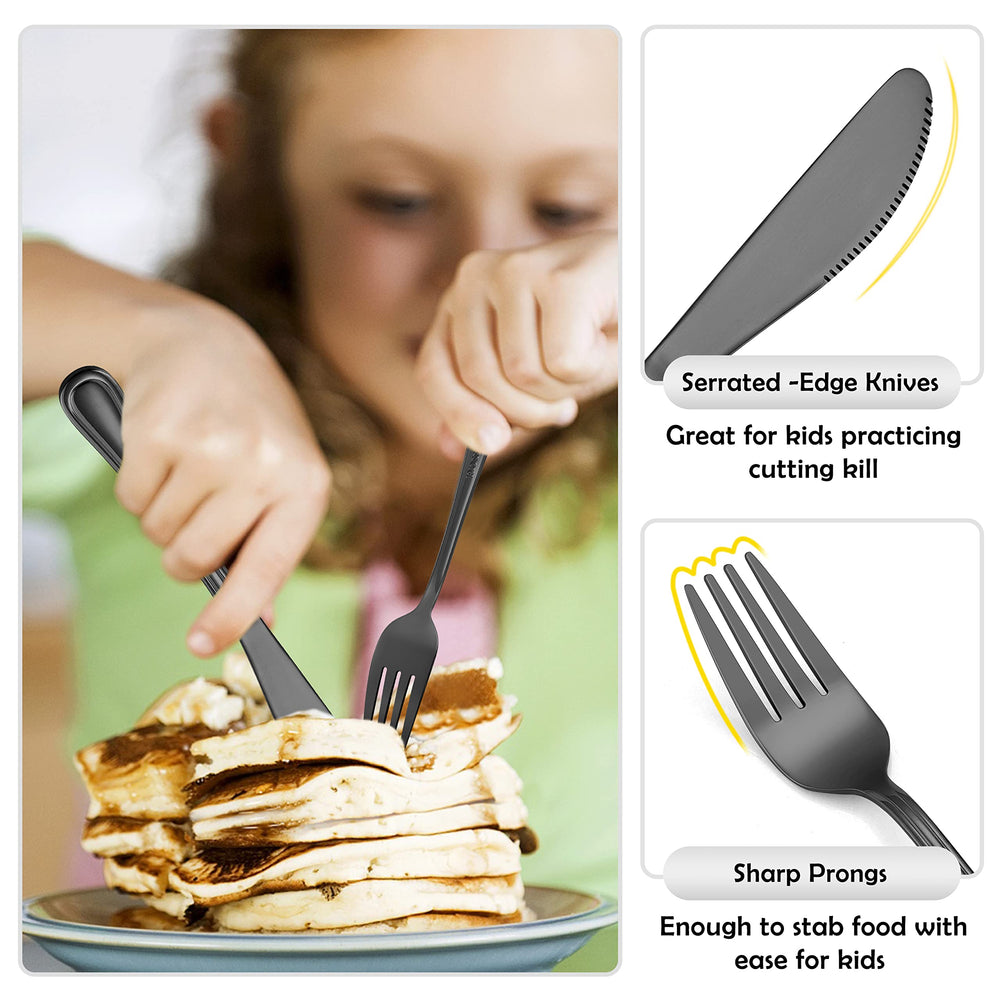 E-far kid spoons emphasize smooth scooping and comfortable mouth-fit.