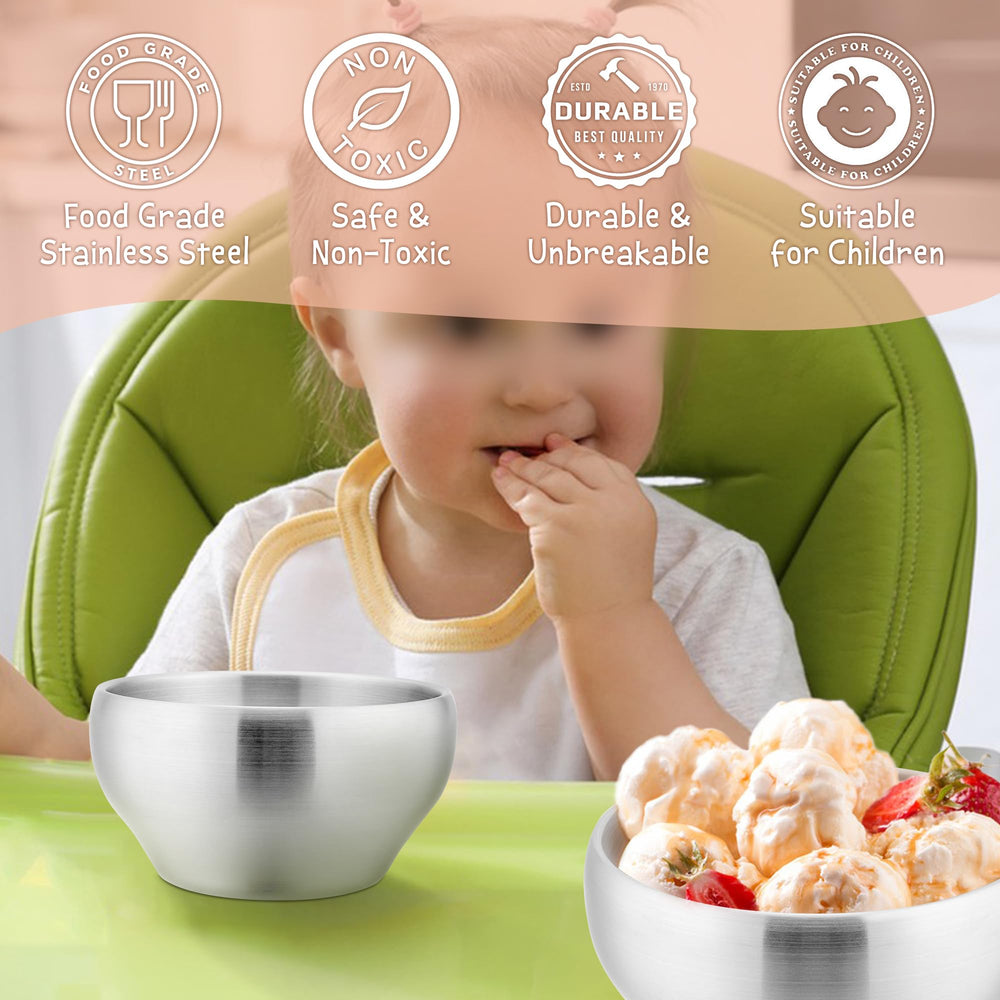 E-far kids bowls dishwasher-safe for easy cleanup after meals