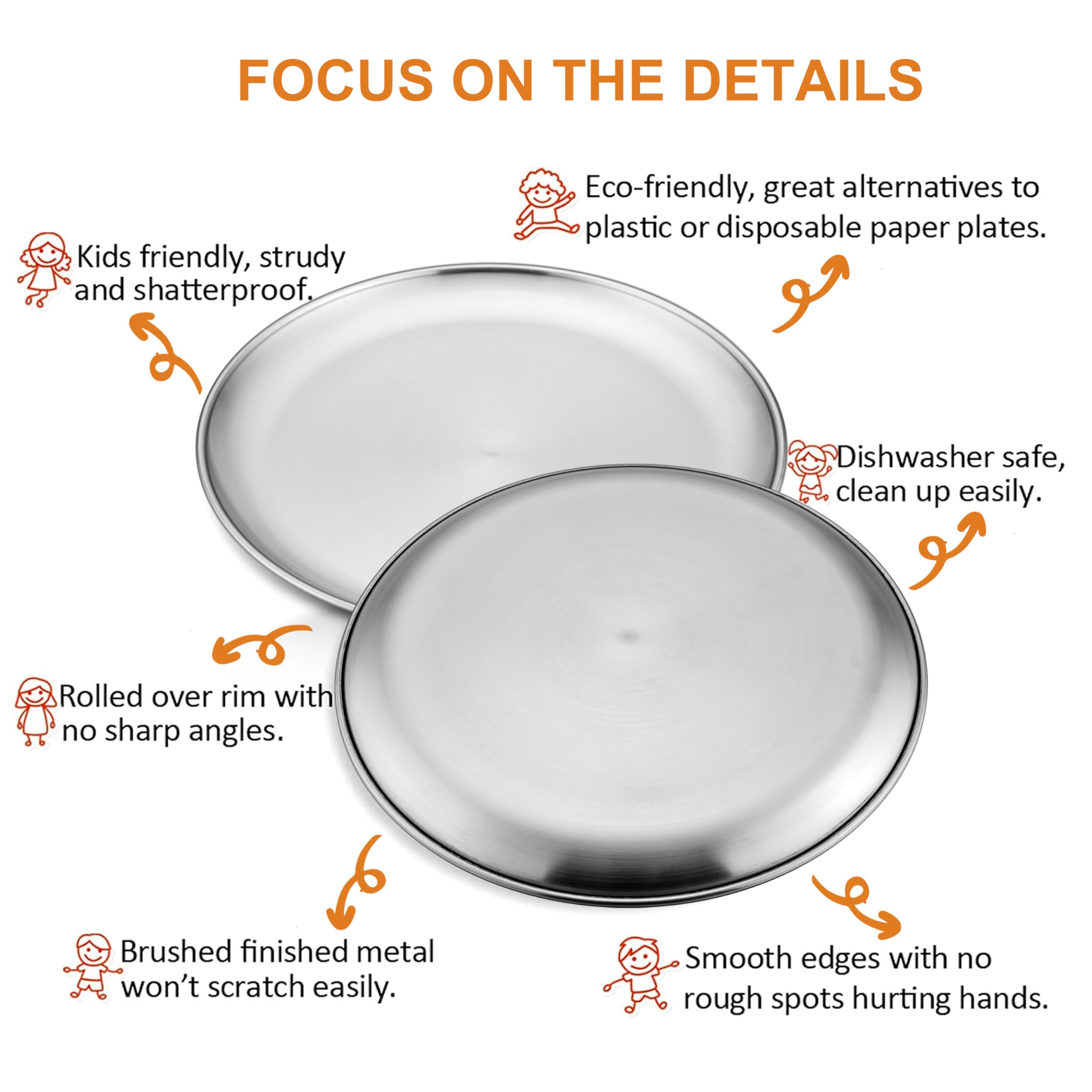 E-far SUS304 durability showcased for long-lasting family dining
