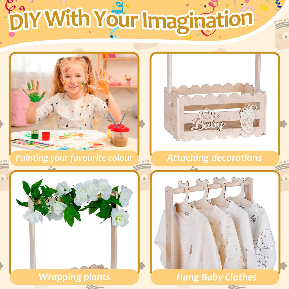 efluky crate in a nursery decor setup for stylish organization