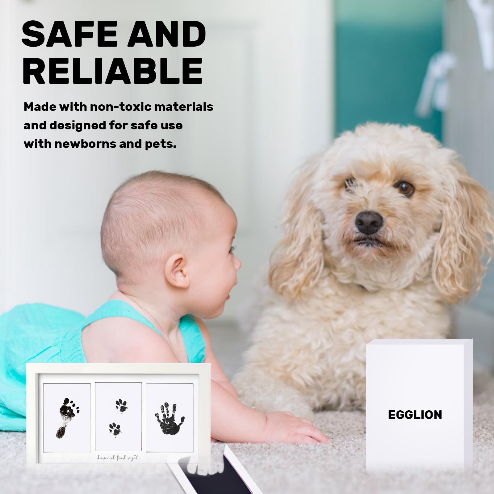 EGGLION crisp prints from premium film delivering sharp nursery keepsakes
