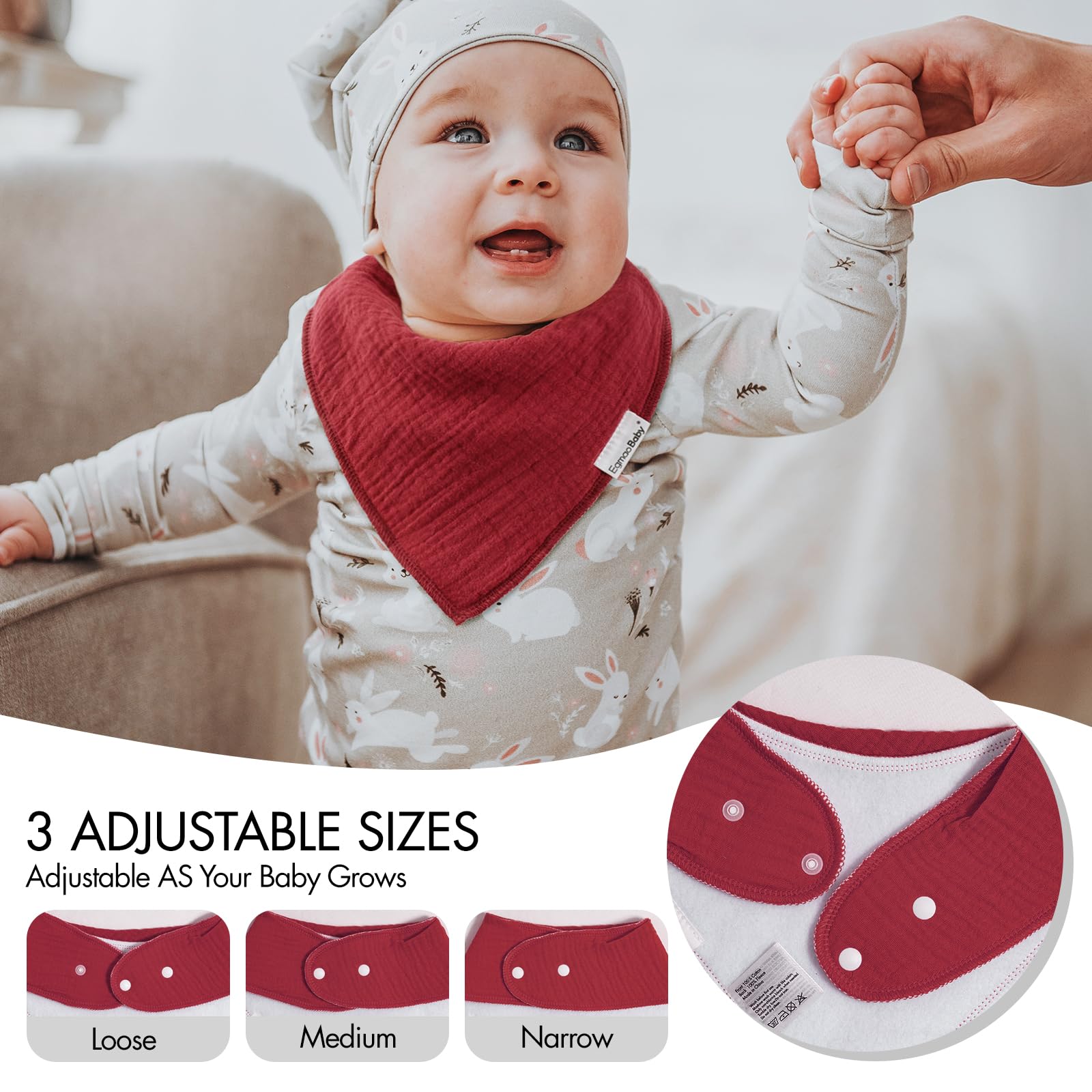 egmao baby gift-box bibs image shows thoughtful registry gift option