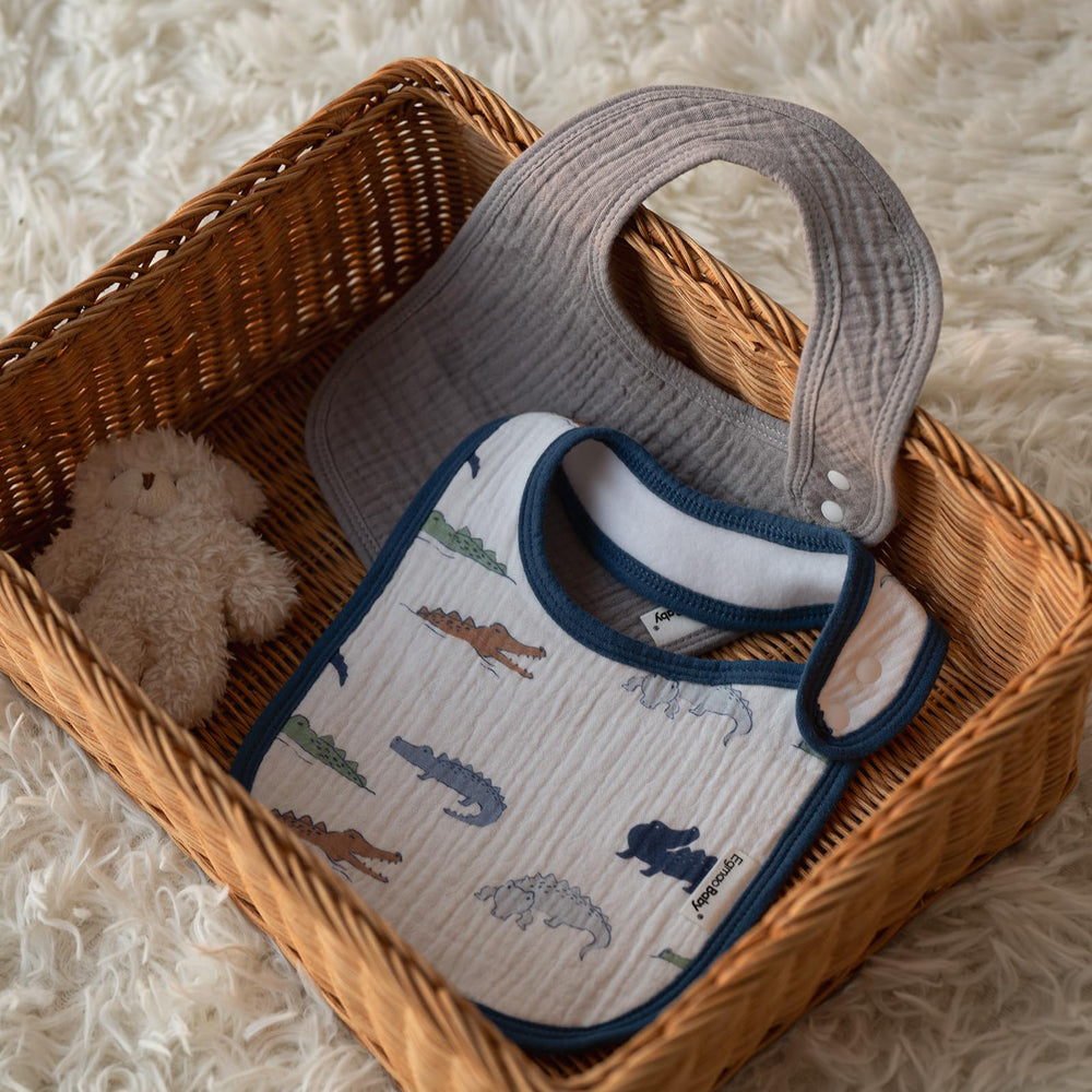 egmao baby muslin bib durable stitching supports long-term use