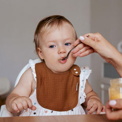 Egmao Baby Muslin Bibs soft texture against delicate skin