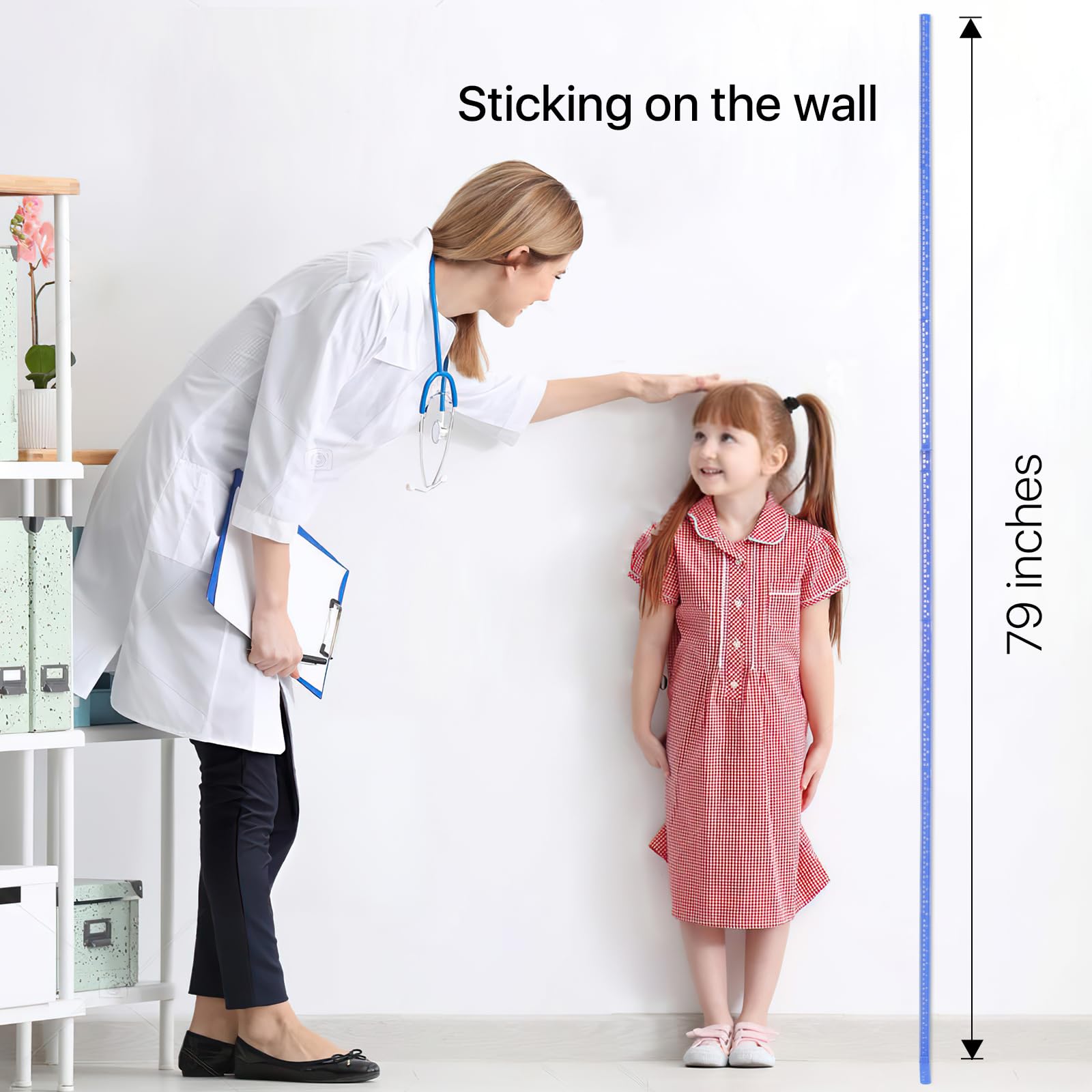 Egoldto gift-ready blue growth chart offers a practical keepsake for birthdays and holidays.