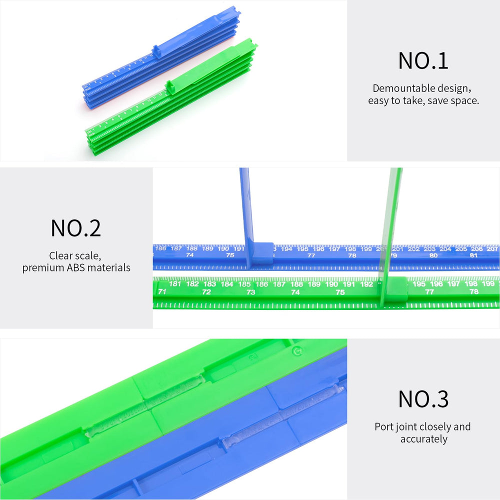 Egoldto nursery blue measurement helps parents monitor height milestones with confidence.