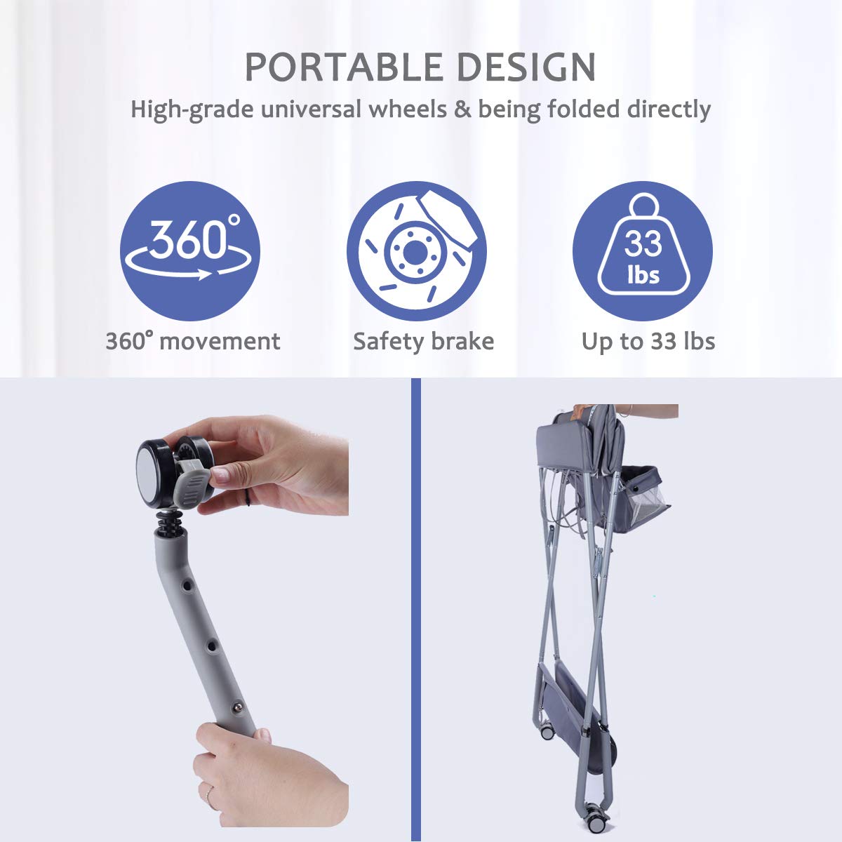 EGREE compact measurements fit snugly in small rooms with clear space to move.