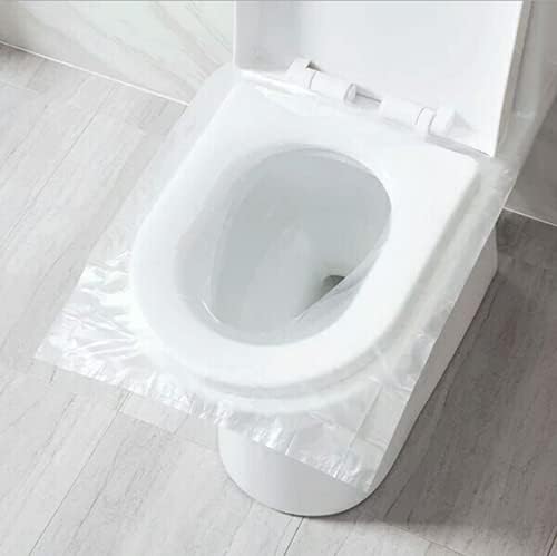 EGV waterproof non-slip toilet seat cover prevents slipping in public restrooms