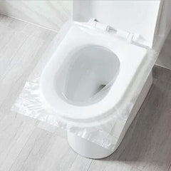 EGV waterproof non-slip toilet seat cover prevents slipping in public restrooms