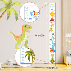 Eichzer growth chart inch centimeter markers close-up showing precise measurements