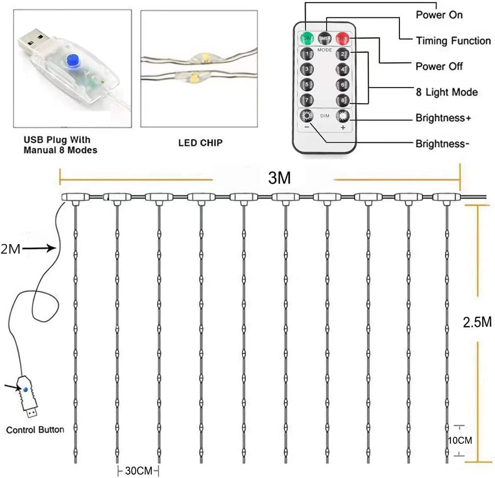 Eimilaly remote lights mood options for birthdays or cozy evenings.