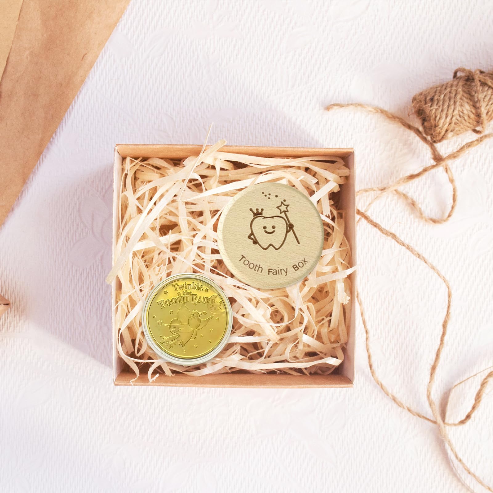 Eiohiuy Tooth Fairy Box laser-engraved patterns for magical design