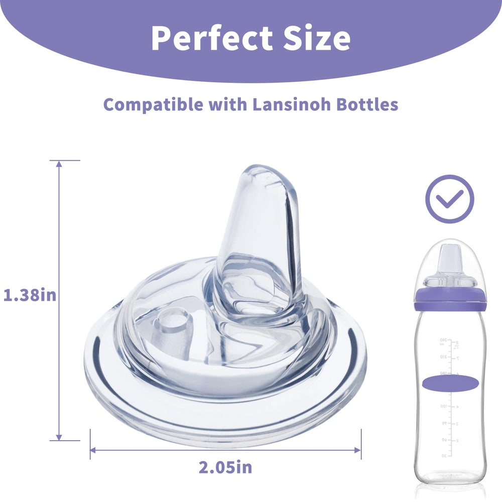 Eiszhjk easy-clean silicone spouts simplify daily sanitizing.