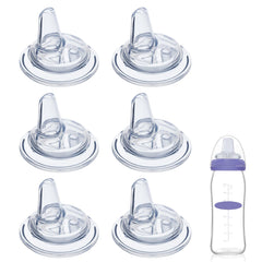 Eiszhjk Lansinoh-compatible sippy spout close-up demonstrates transition-ready design.