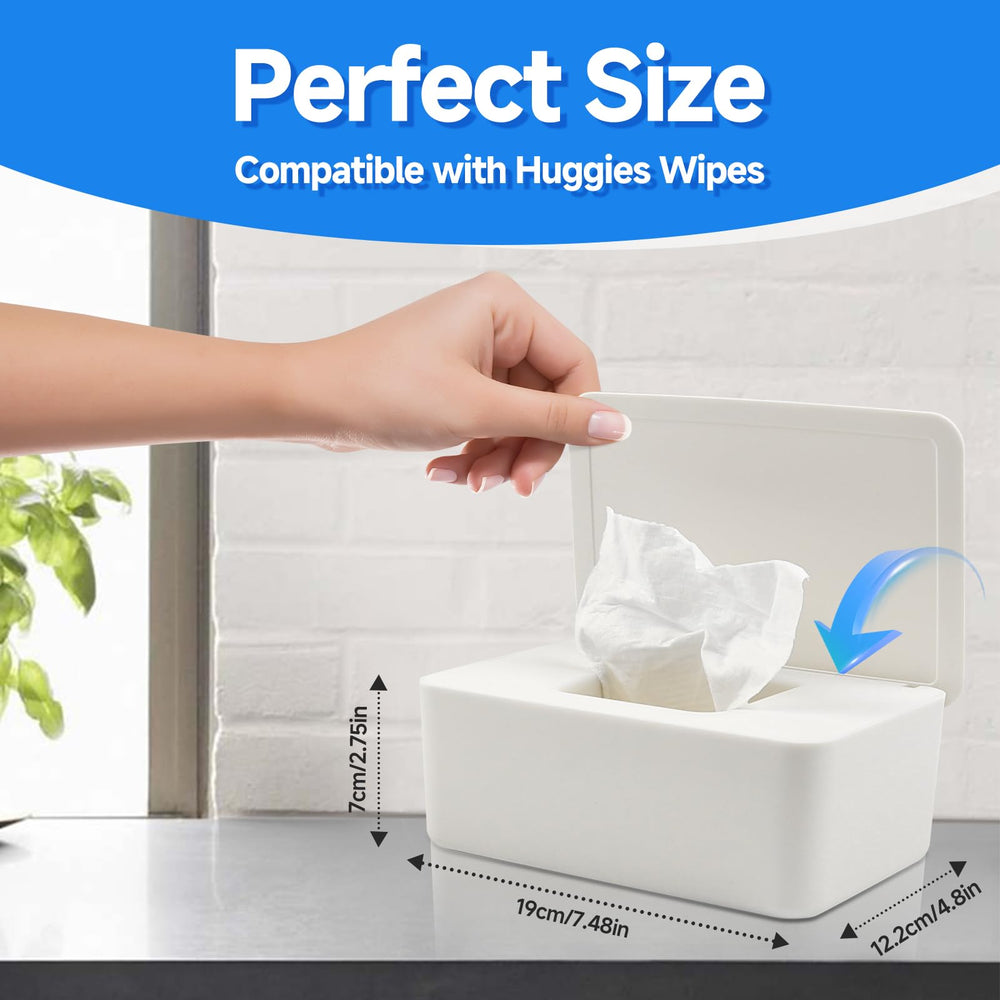 Eiszhjk portable travel wipes case fits home, nursery, car trips