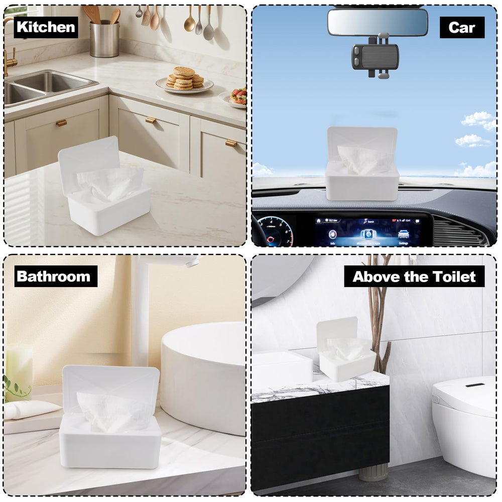 Eiszhjk Wipes Dispenser features durable construction and easy cleaning.